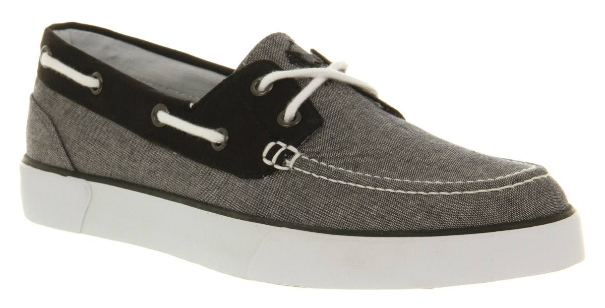 ralph lauren canvas boat shoes