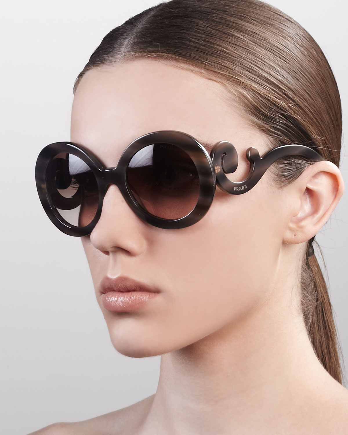 prada violet pink baroque sunglasses violetpink product 1 3457279 711194517