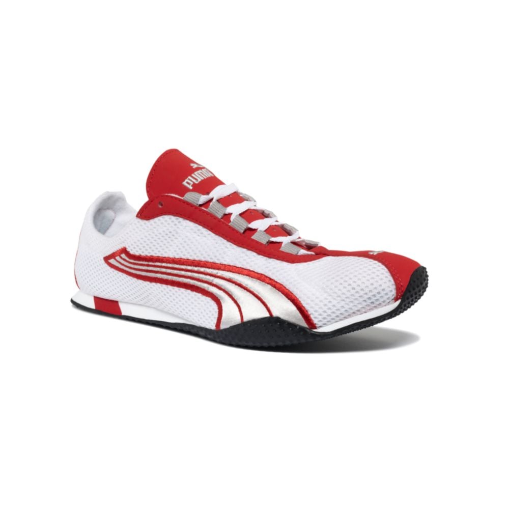 PUMA H Street Sneakers in White/Silver 