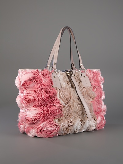 Valentino Rose Tote in Pink - Lyst