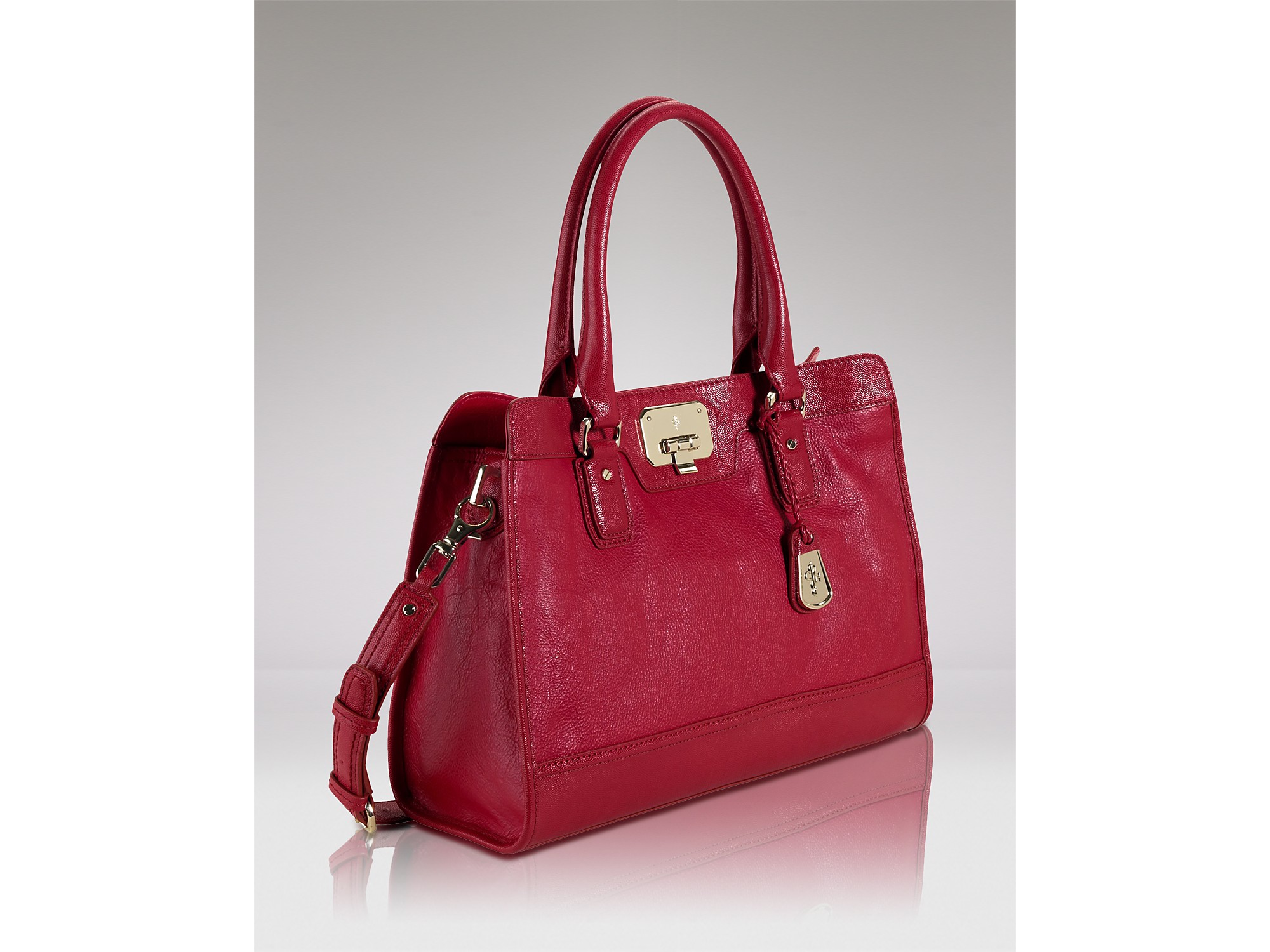 Dior Handbags At Neiman Marcus: Cole Haan Red Handbag