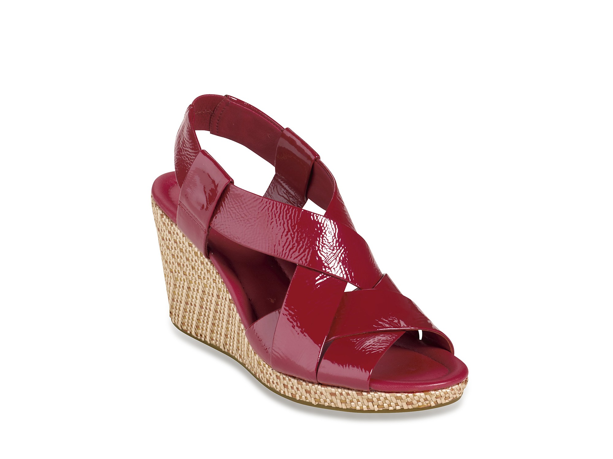 cole haan red sandals