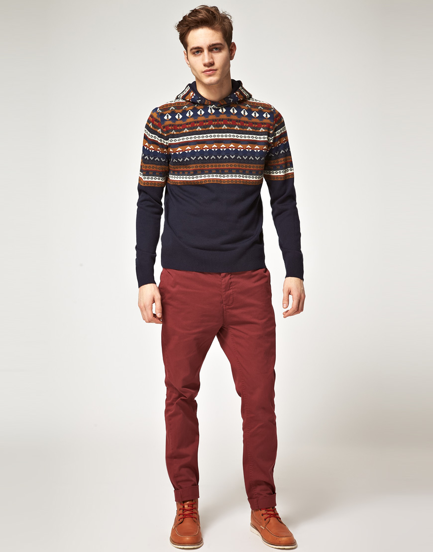 burgundy chinos mens