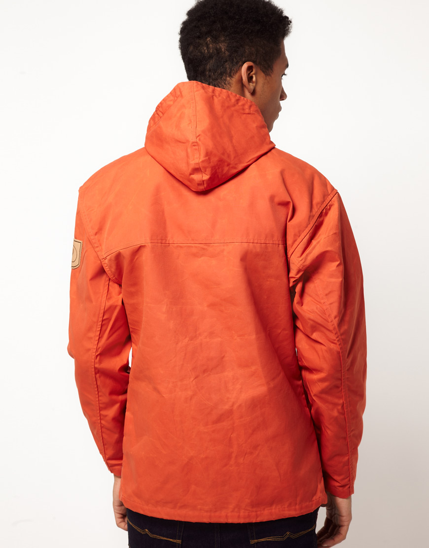 fjallraven orange jacket