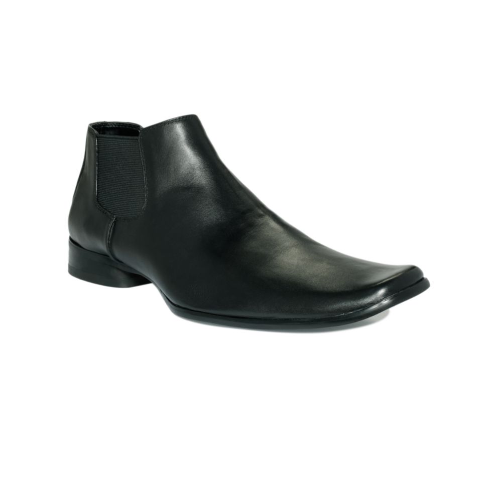 Kenneth Cole Reaction Keeping Note Boots in Black for Men - Lyst
