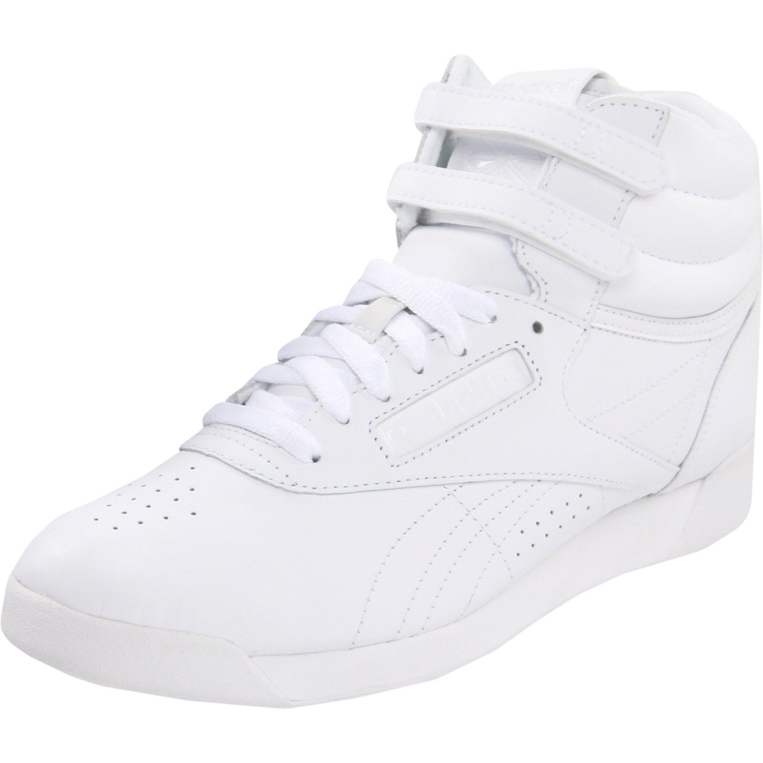 Reebok Reebok Womens Freestyle Hi Laceup Fashion Sneaker in White ...