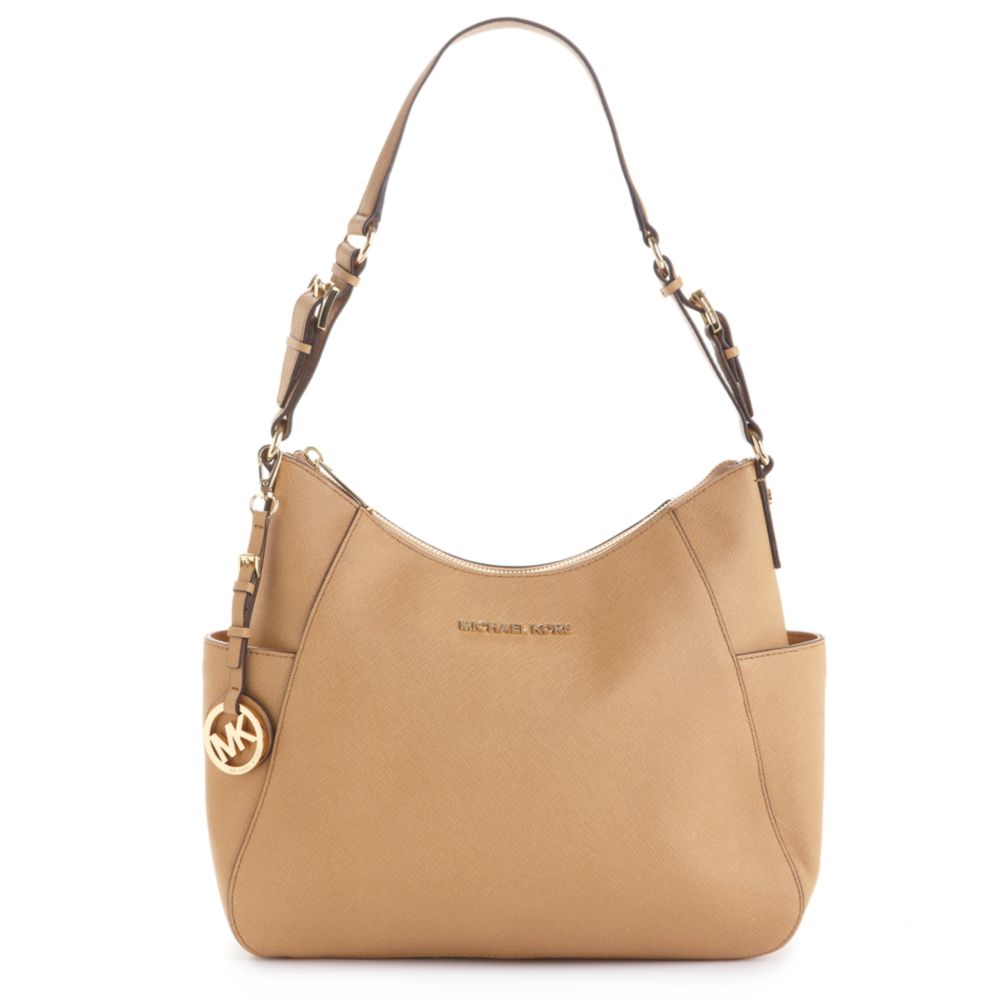 michael kors tan shoulder bag