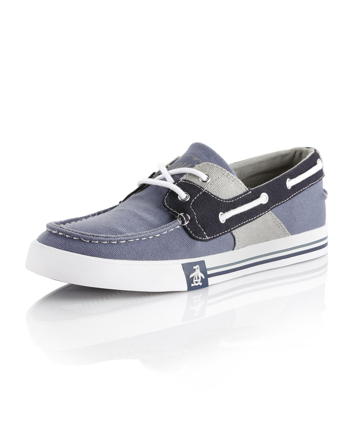 Lyst Original Penguin Fly Ocean Canvas Boat Shoe Folkstone in Blue