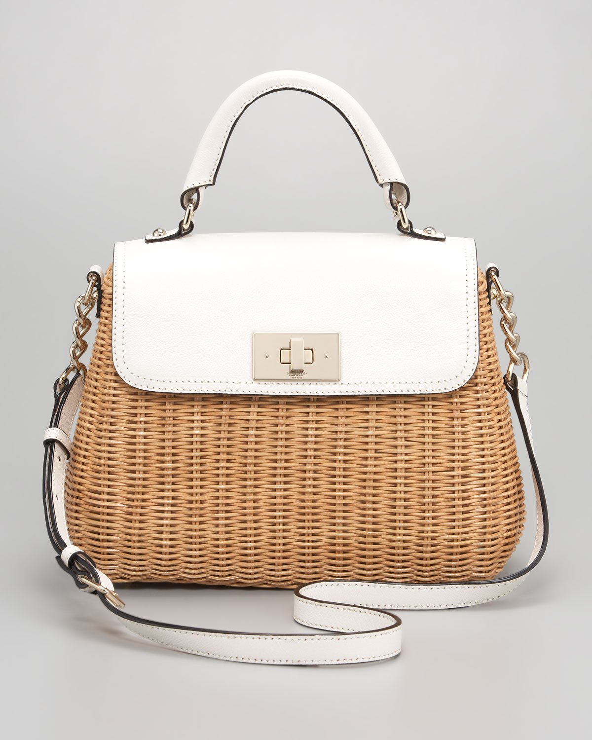kate spade raffia bag
