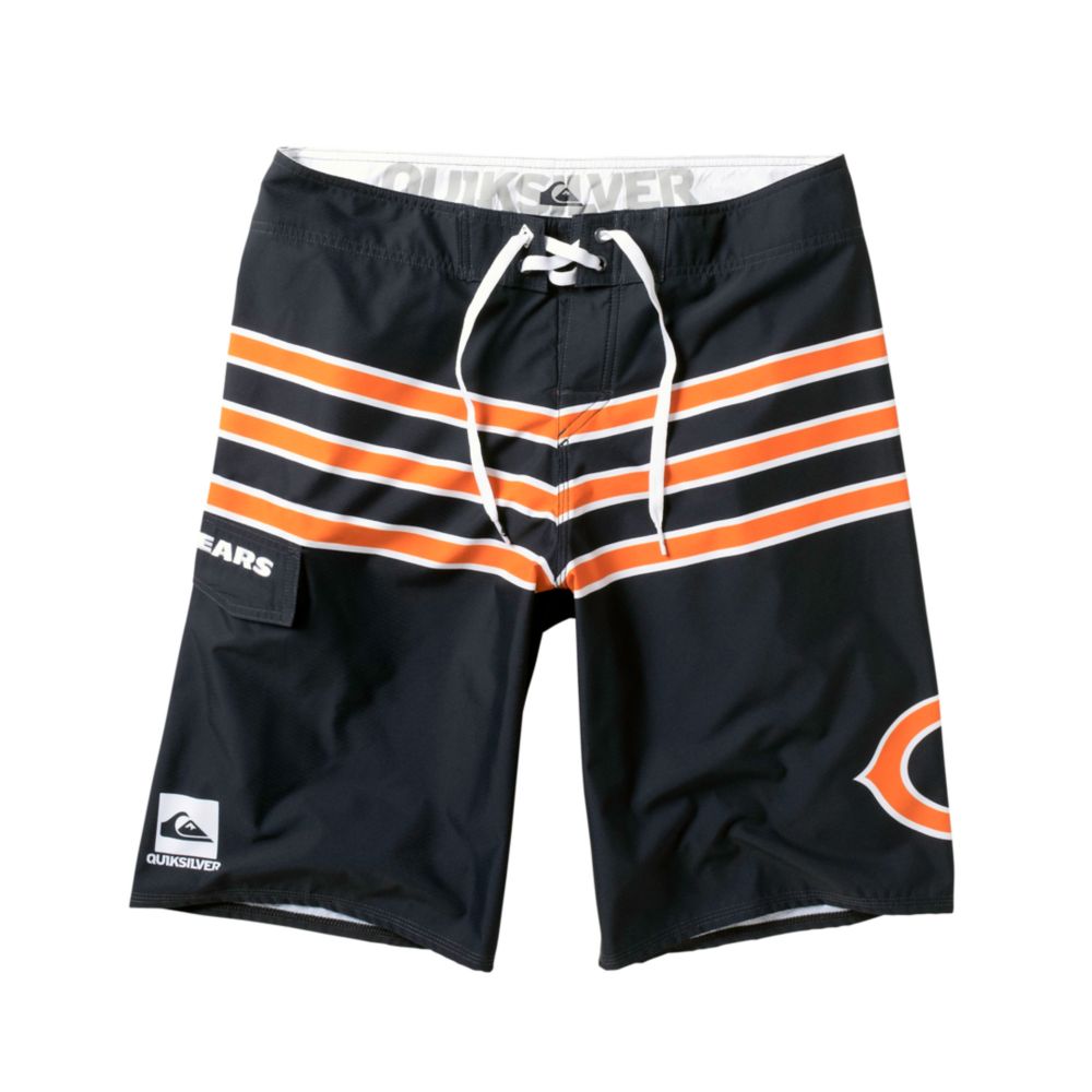 Quiksilver Chicago Bears Board Shorts in Black for Men | Lyst