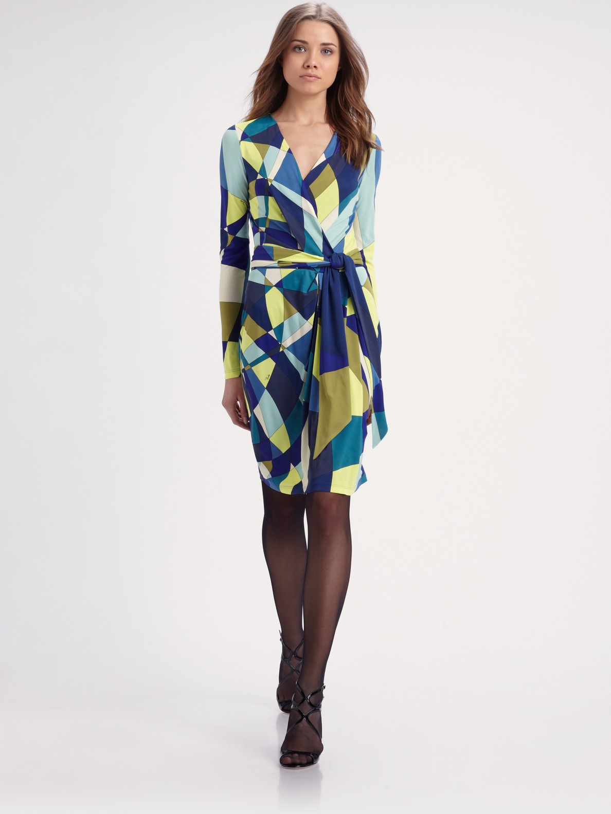 emilio pucci wrap dress