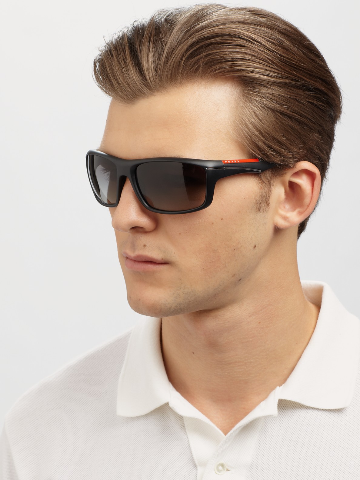 prada men's sport sunglasses