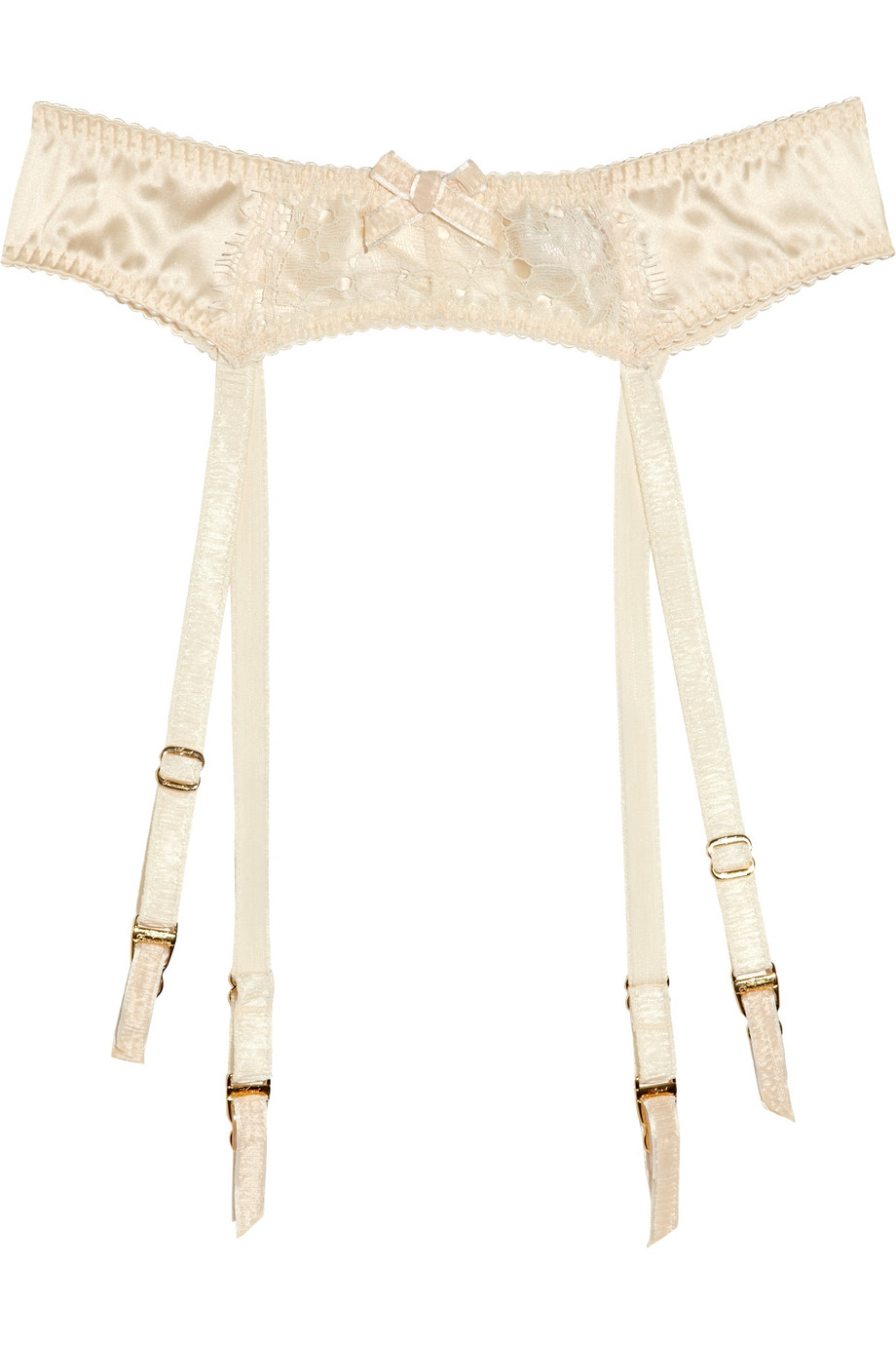 Lace Garter Belt in Cream 