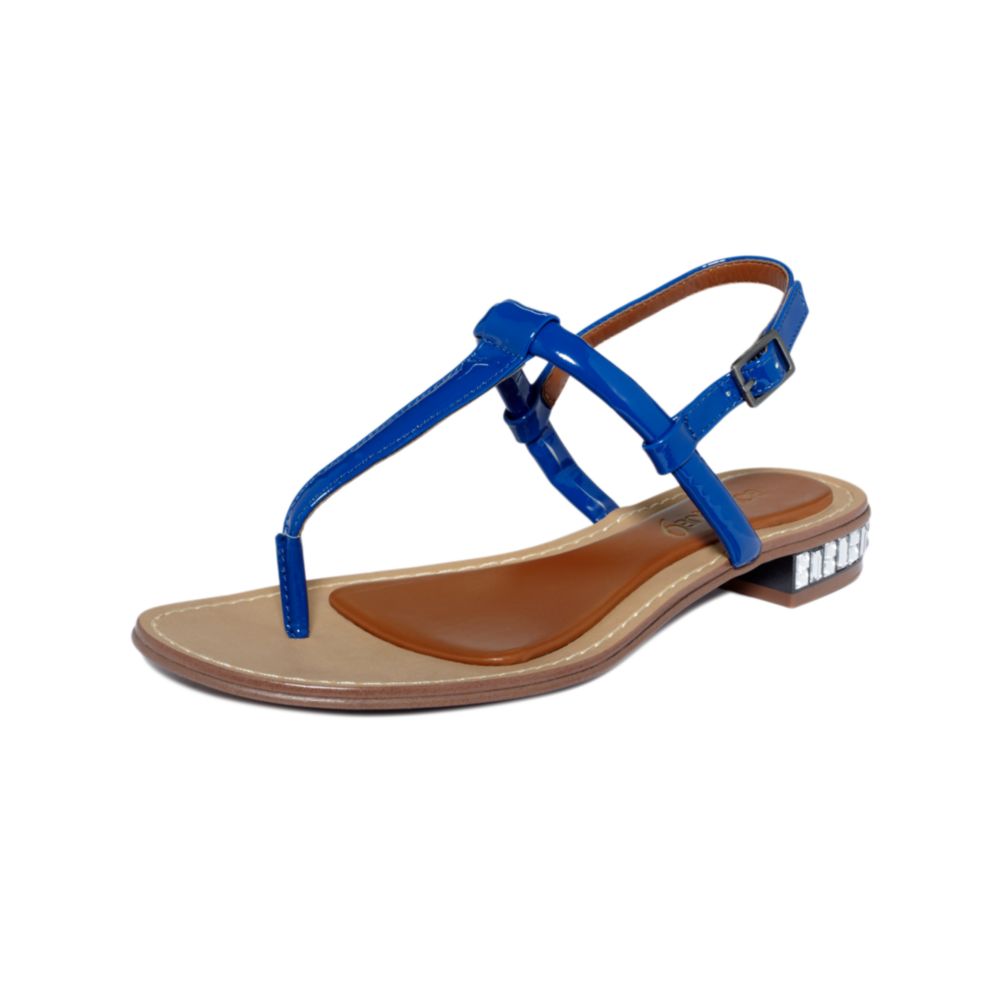 Tommy Hilfiger Manne Women Navy Blue Cork Wedge Thong Sandals TH Logo Size  10M | eBay