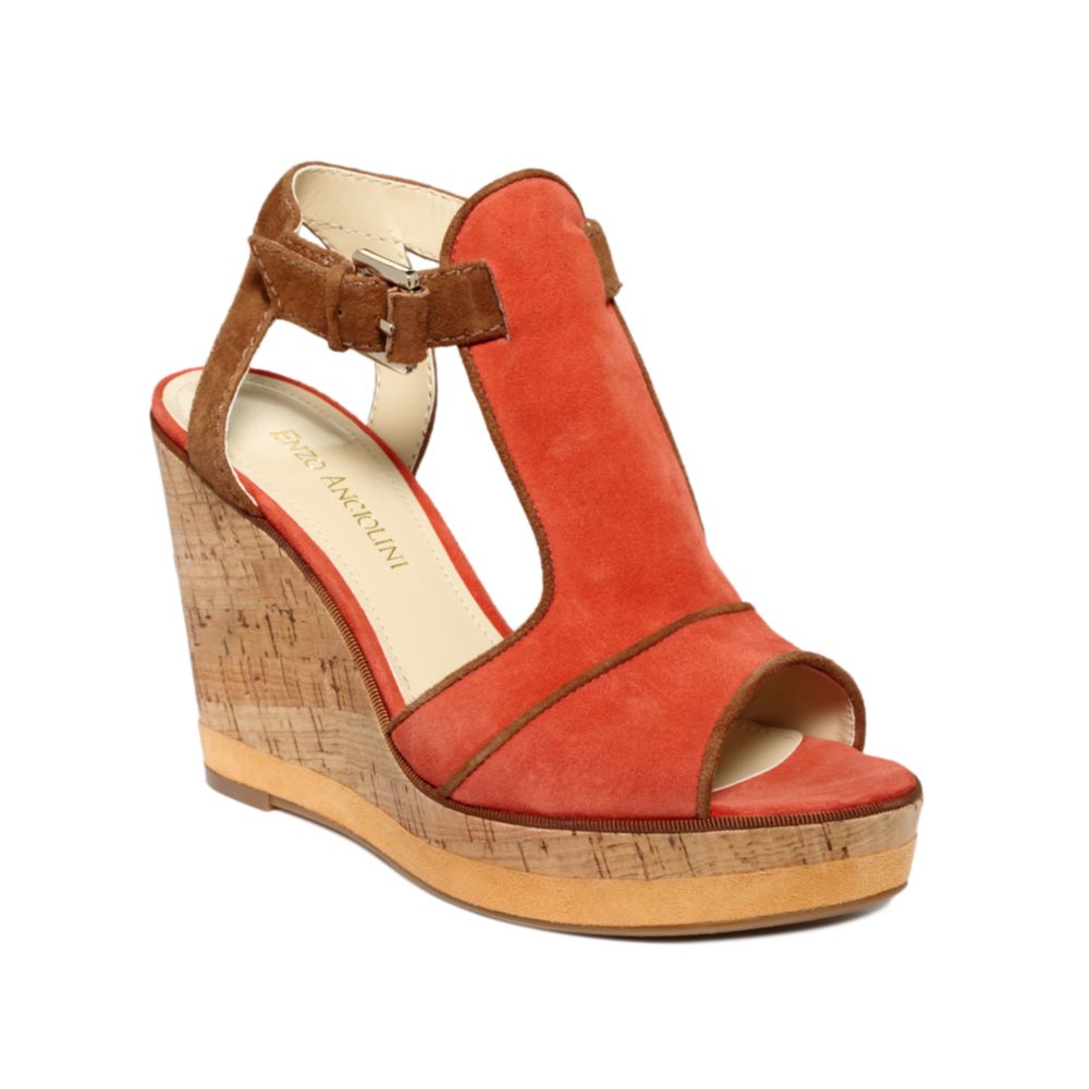 enzo angiolini wedge sandals