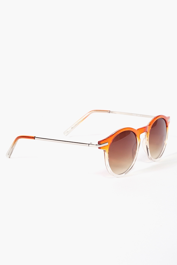 Lyst - Nasty gal Fade Out Shades in Orange