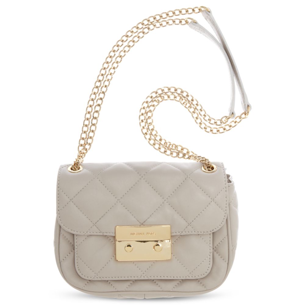 michael kors md flap shldr