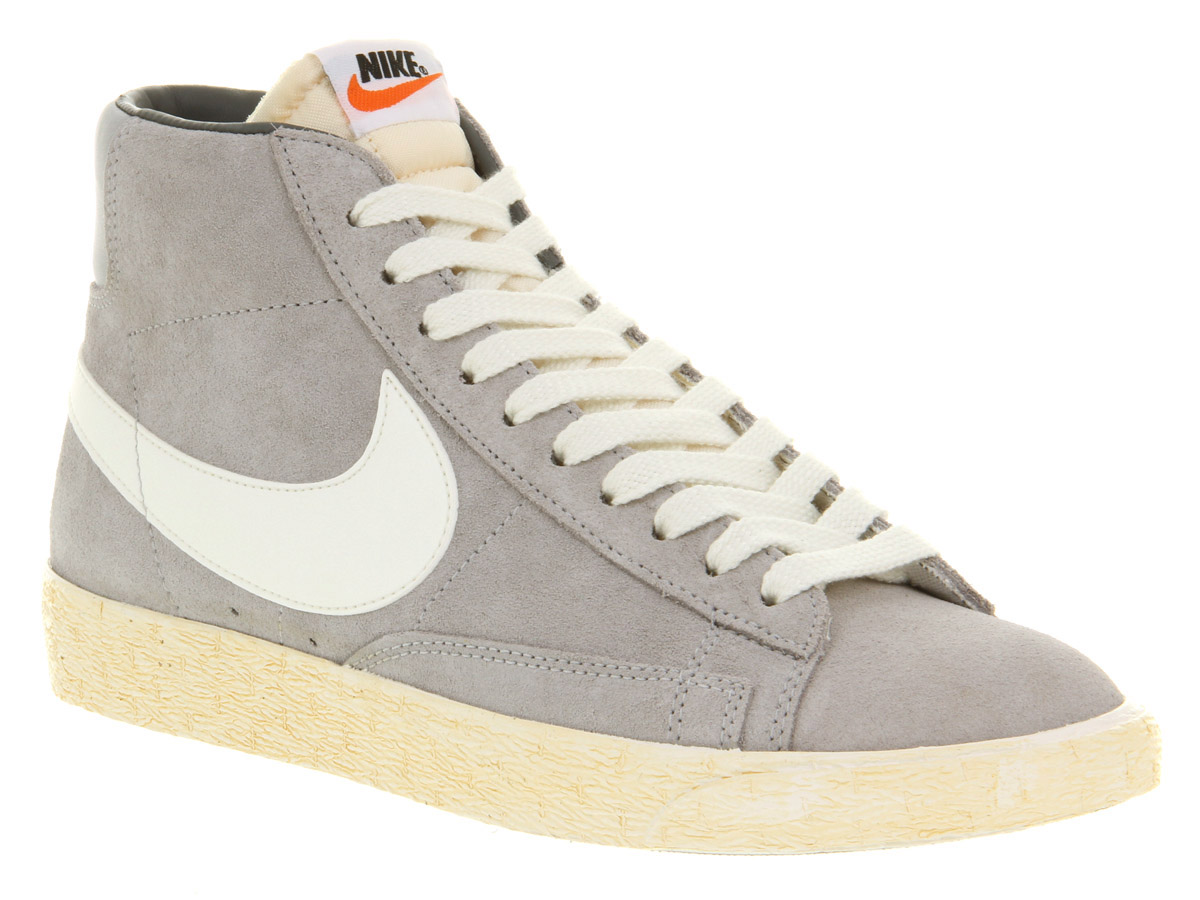 فيروس تحسن لامع nike grey high top 