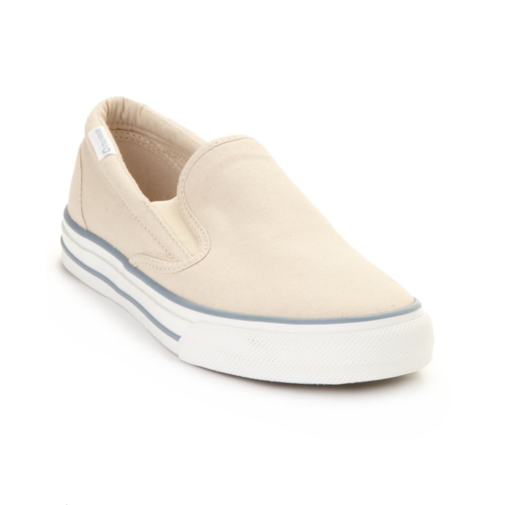 Lyst - Converse Skid Grip Slip On Sneakers in Natural for Men
