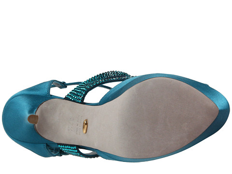 Lyst - Sergio Rossi Platform Sandals in Blue