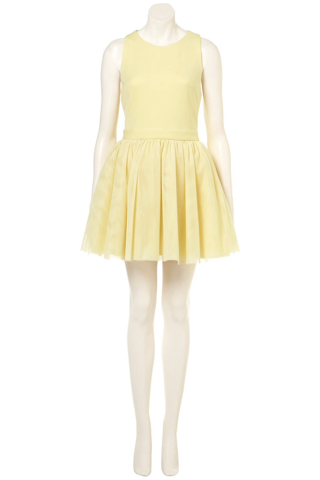 Lemon Tulle Skirt Dress By Dress Up in Yellow Lyst