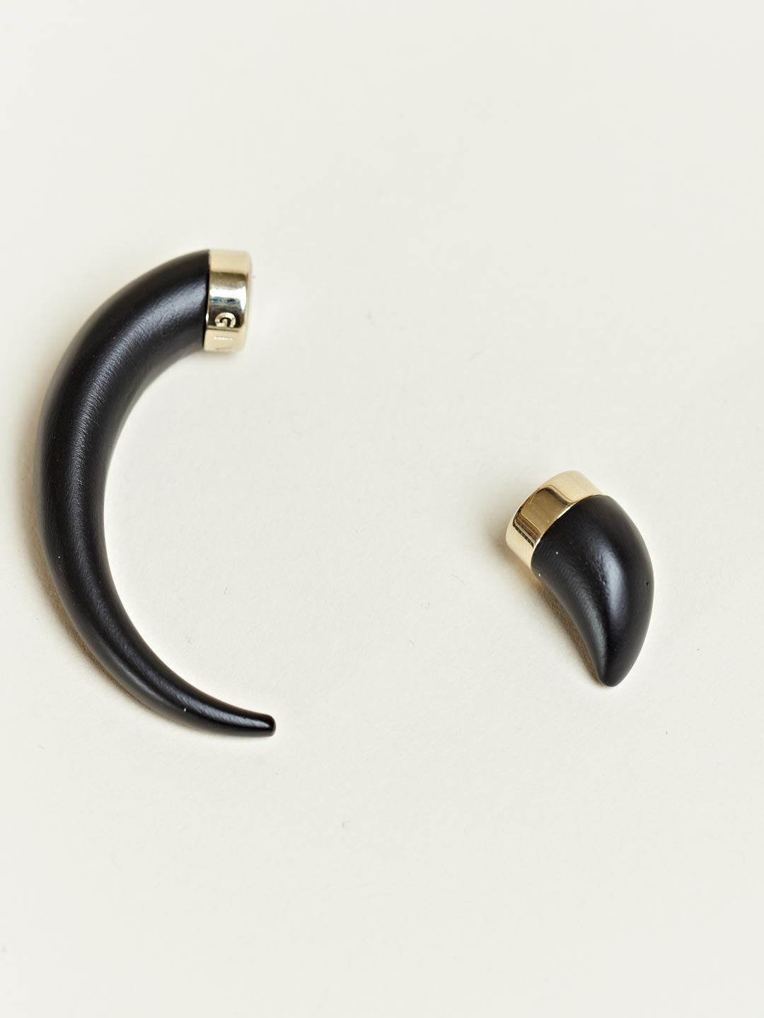 Lyst Givenchy Womens Magnetic Horn Earring In Black Gallery