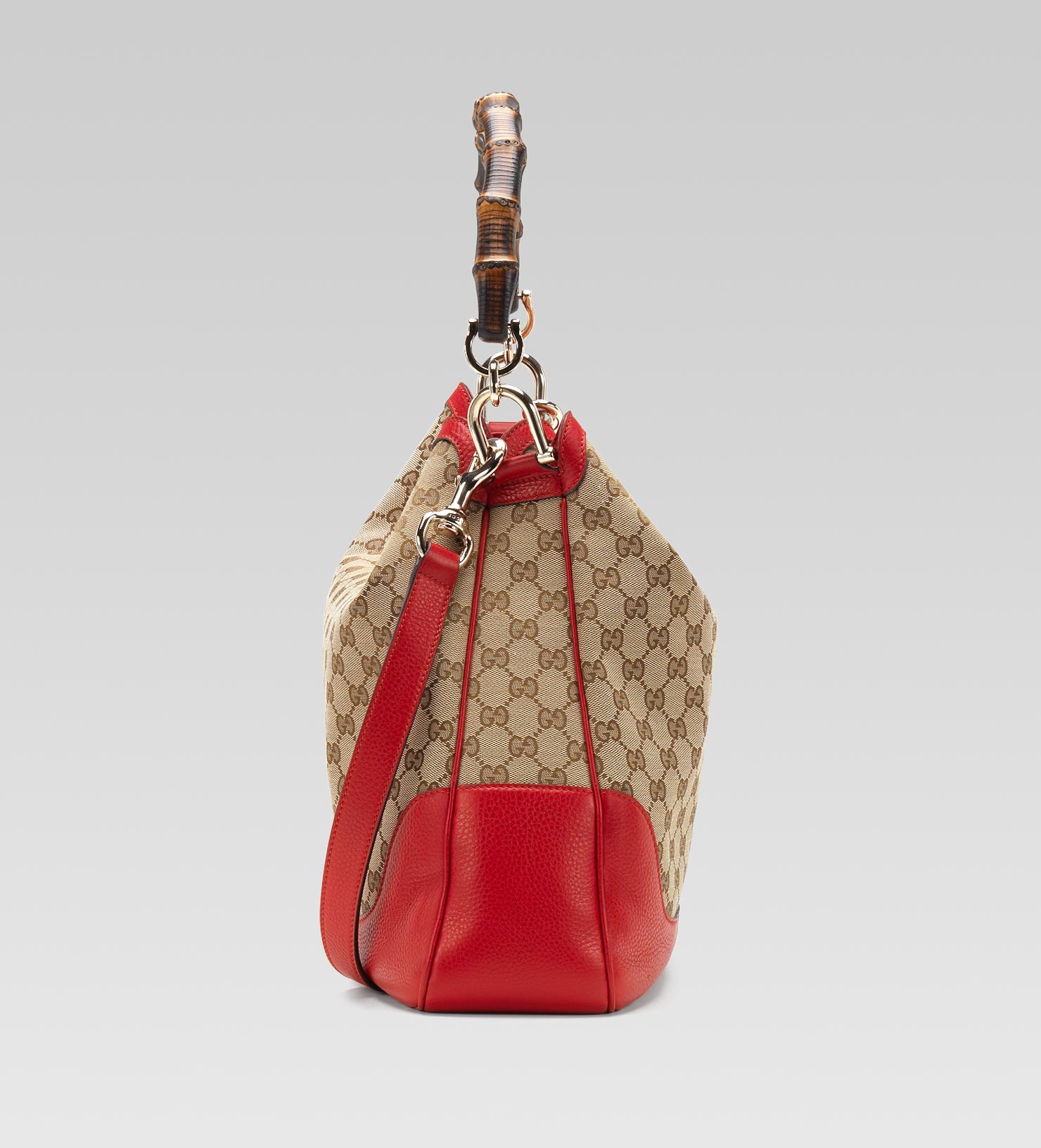 Gucci Diana Bamboo Handle Shoulder Bag in Natural - Lyst