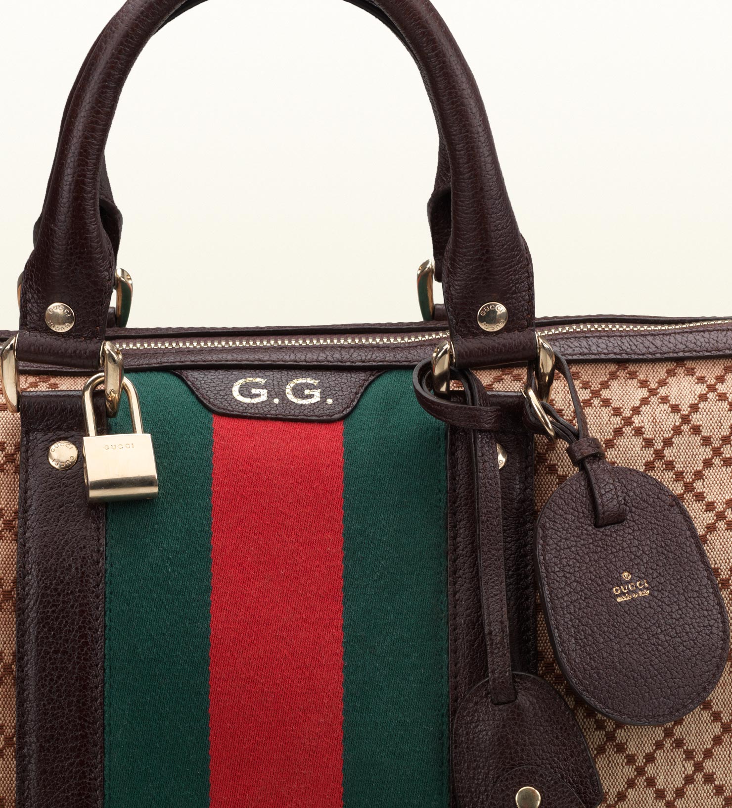 Gucci Signature  Diamante Duffle Bag for Men Lyst