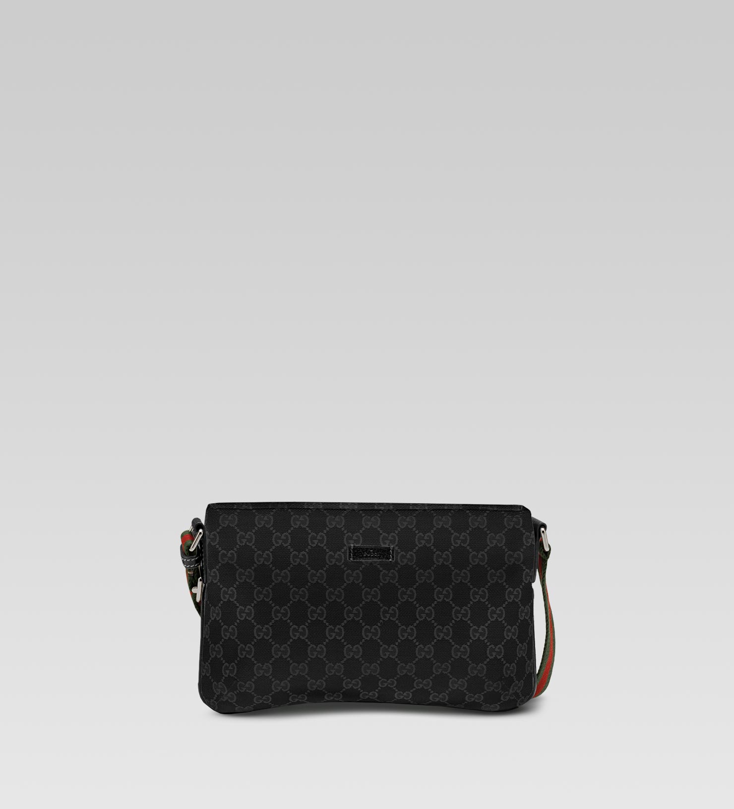 Gucci Small Messenger Bag in Black for Men | Lyst