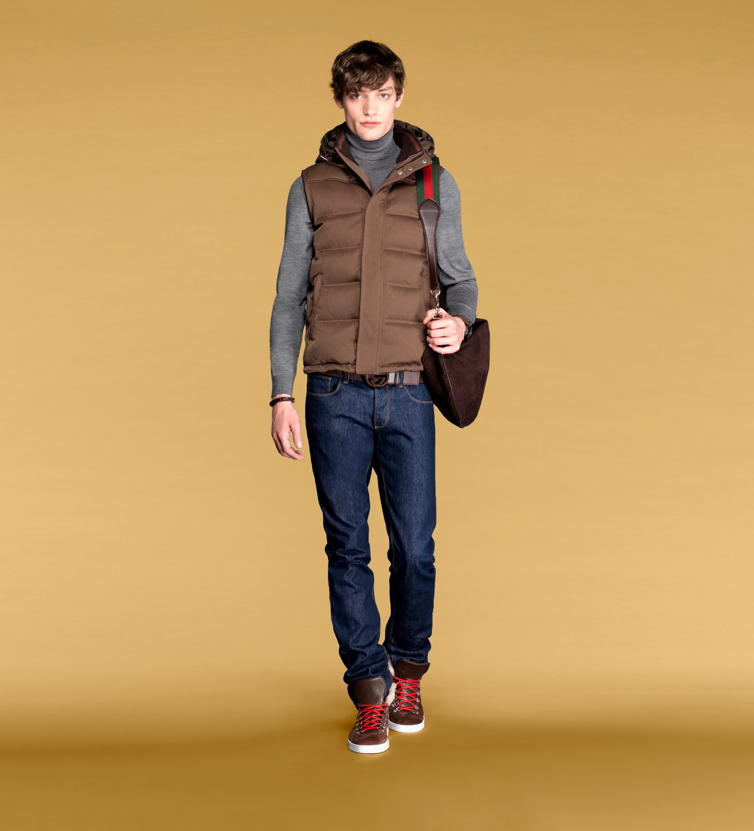 gucci men's web belt with g buckle