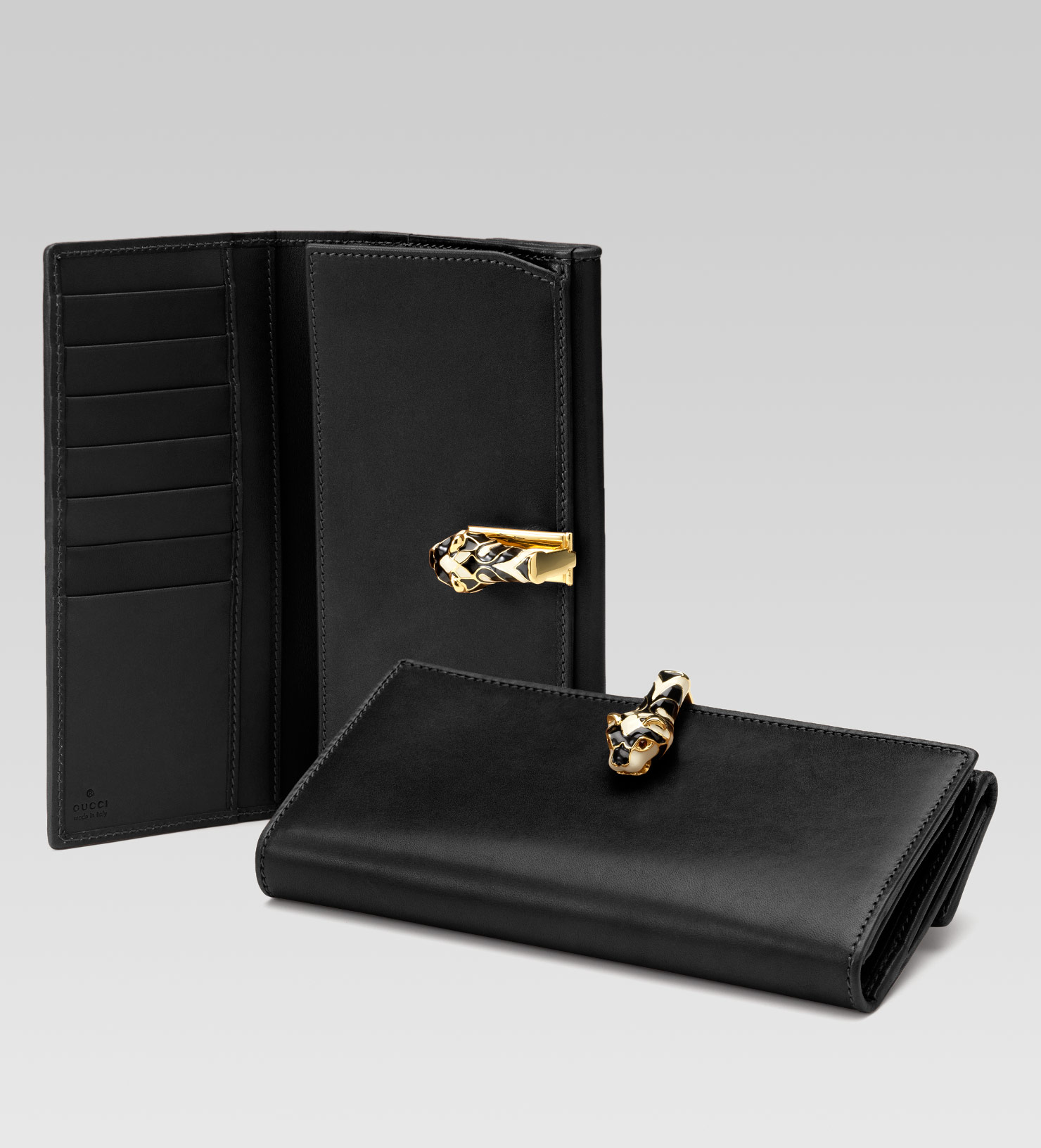 gucci tiger head wallet