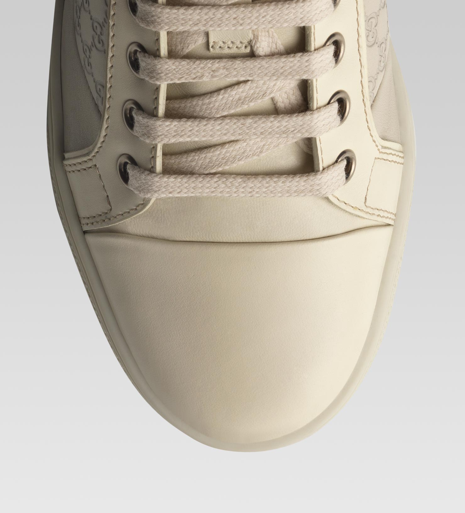 cream gucci sneakers