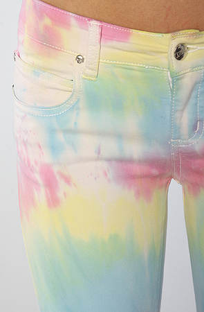 rainbow tie dye jeans