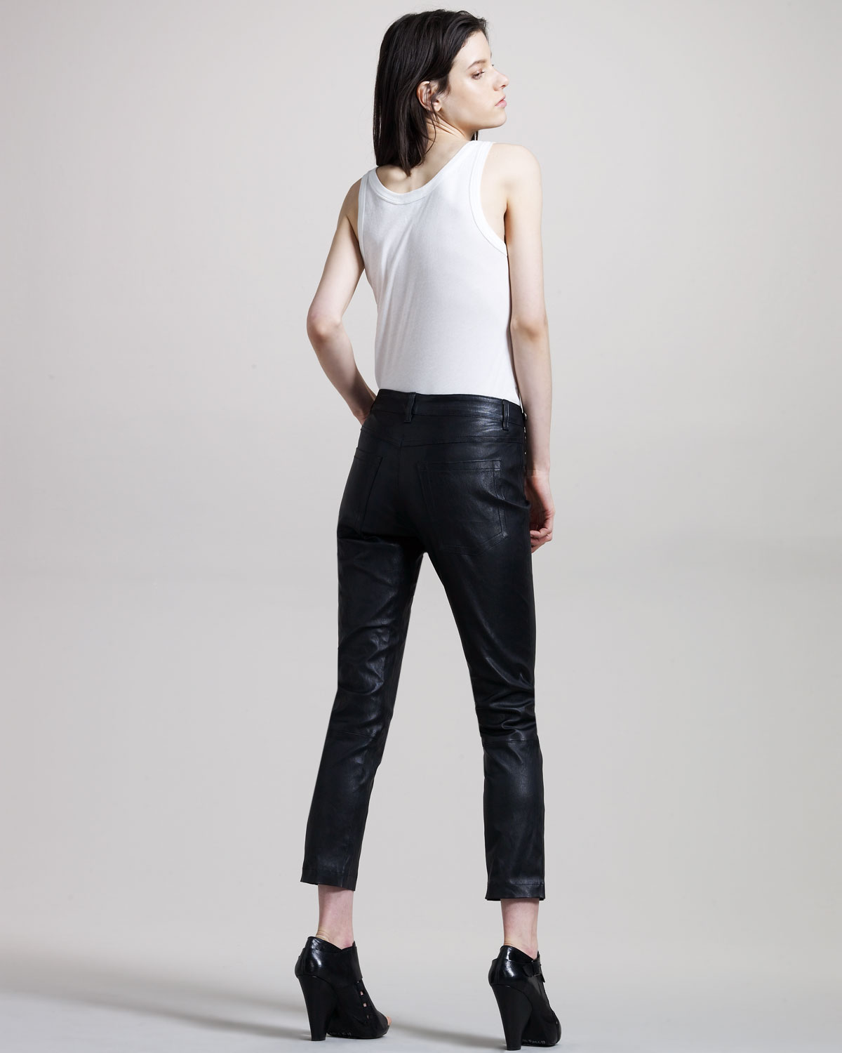 Ann Demeulemeester Leather Pants Deals - tundraecology.hi.is 1694319034