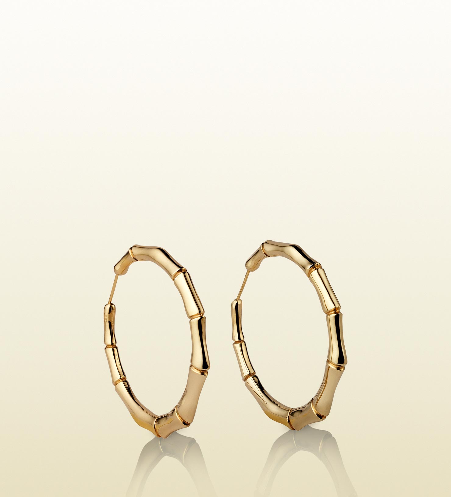 Gucci Bamboo Earrings in Metallic - Lyst