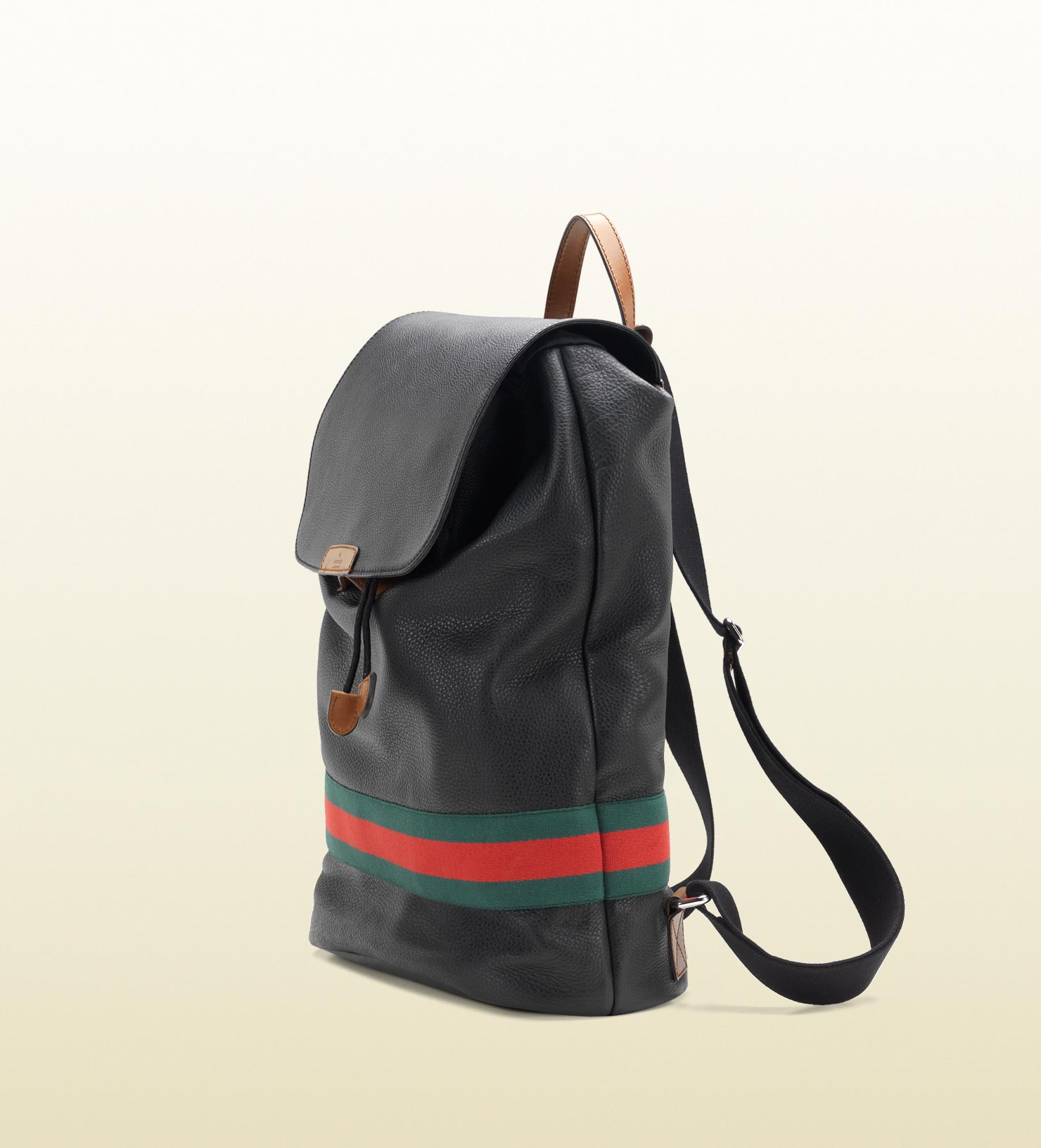 gucci web backpack
