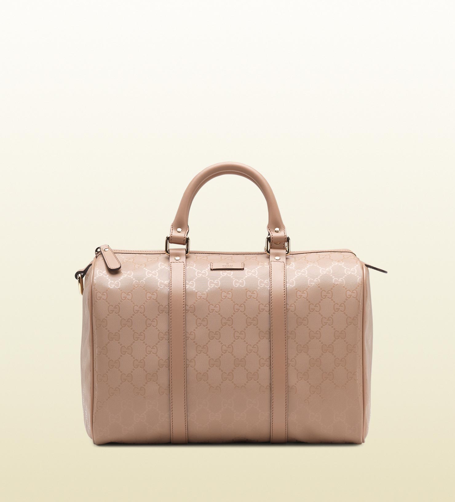 Gucci Joy Leather Boston Bag in Pink