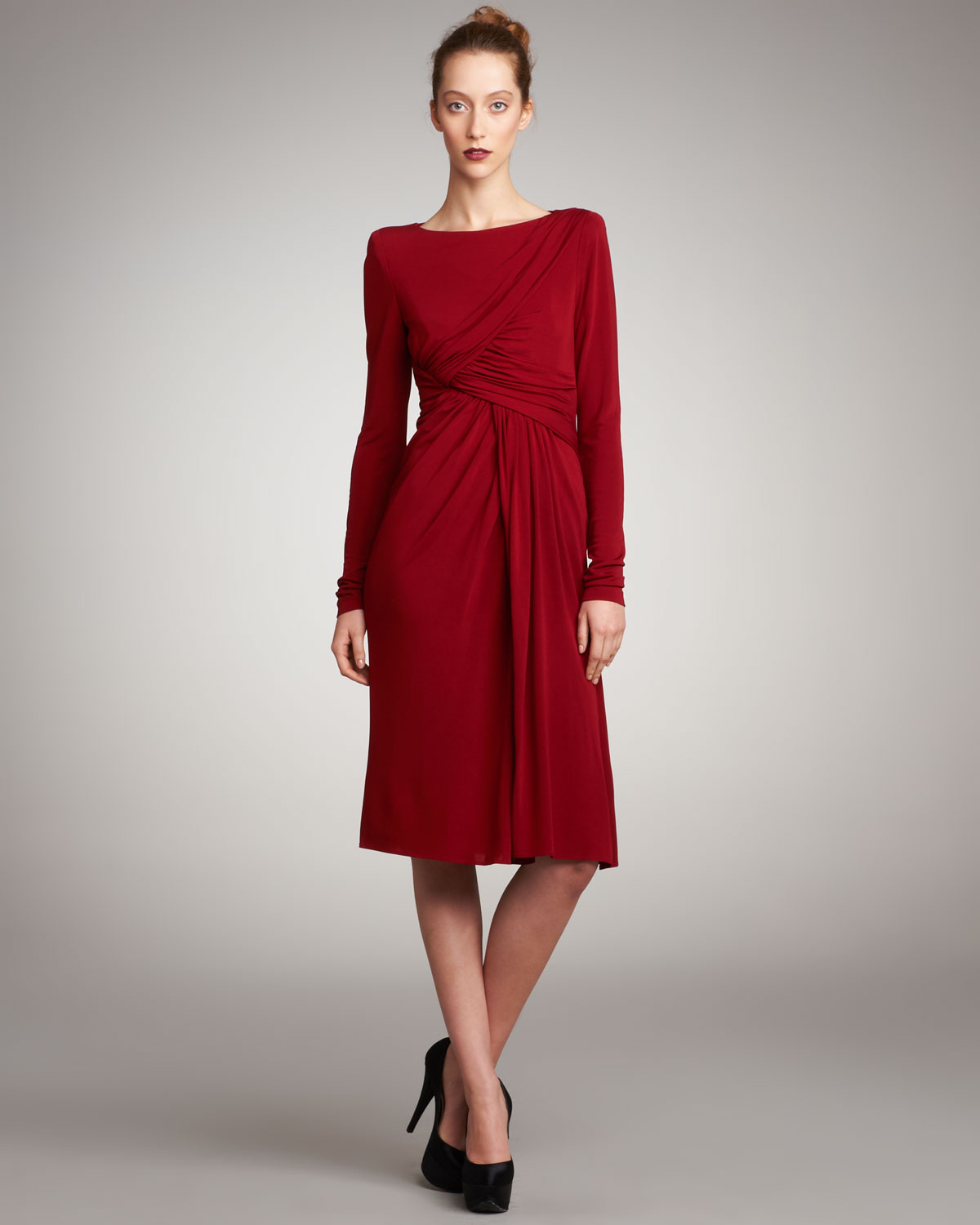 jersey cocktail dress