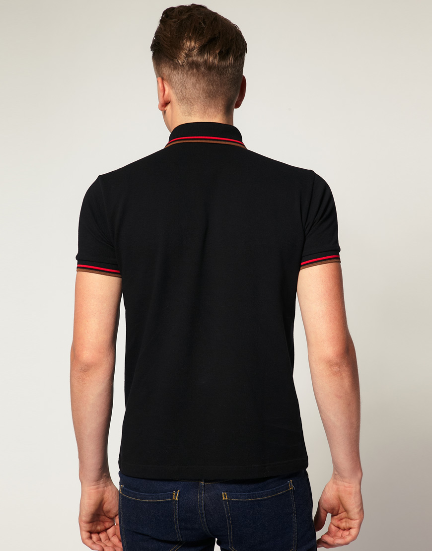 Fred Perry Fred Perry Ltd Edition Japanese Polo in Black for Men - Lyst