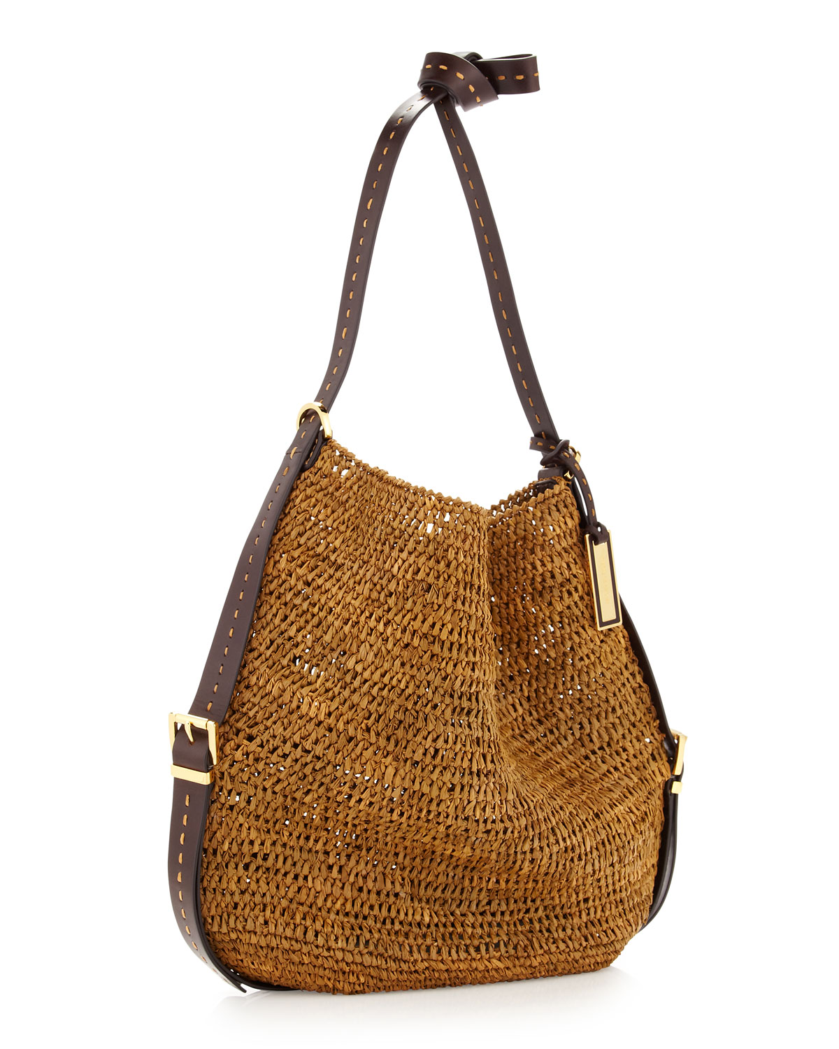 michael kors santorini raffia tote sale
