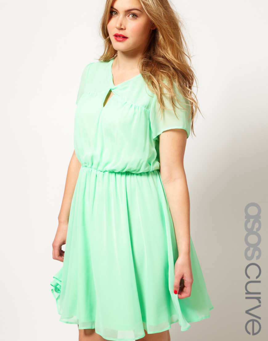 asos curve skater dress