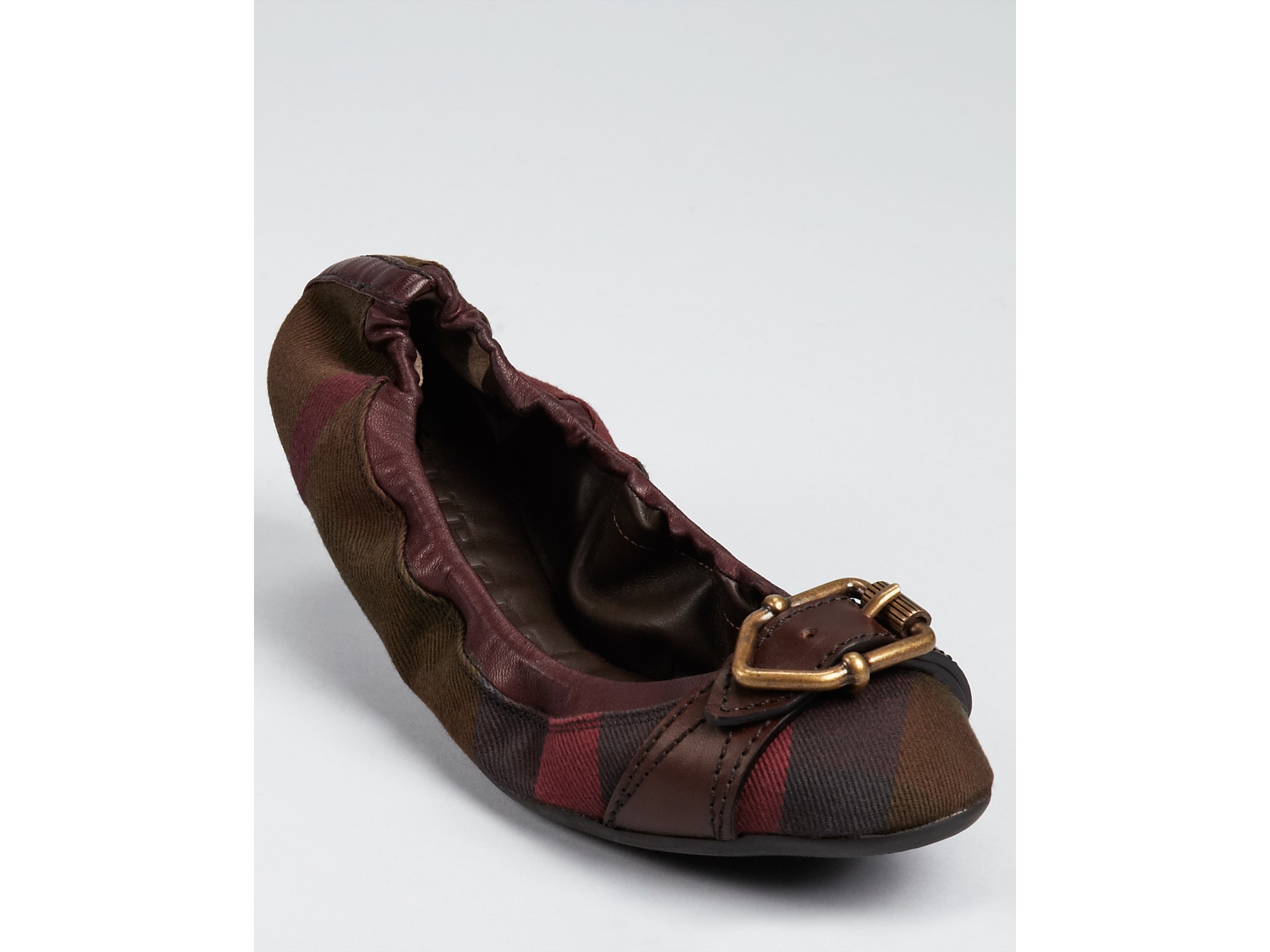 burberry flats ballerina