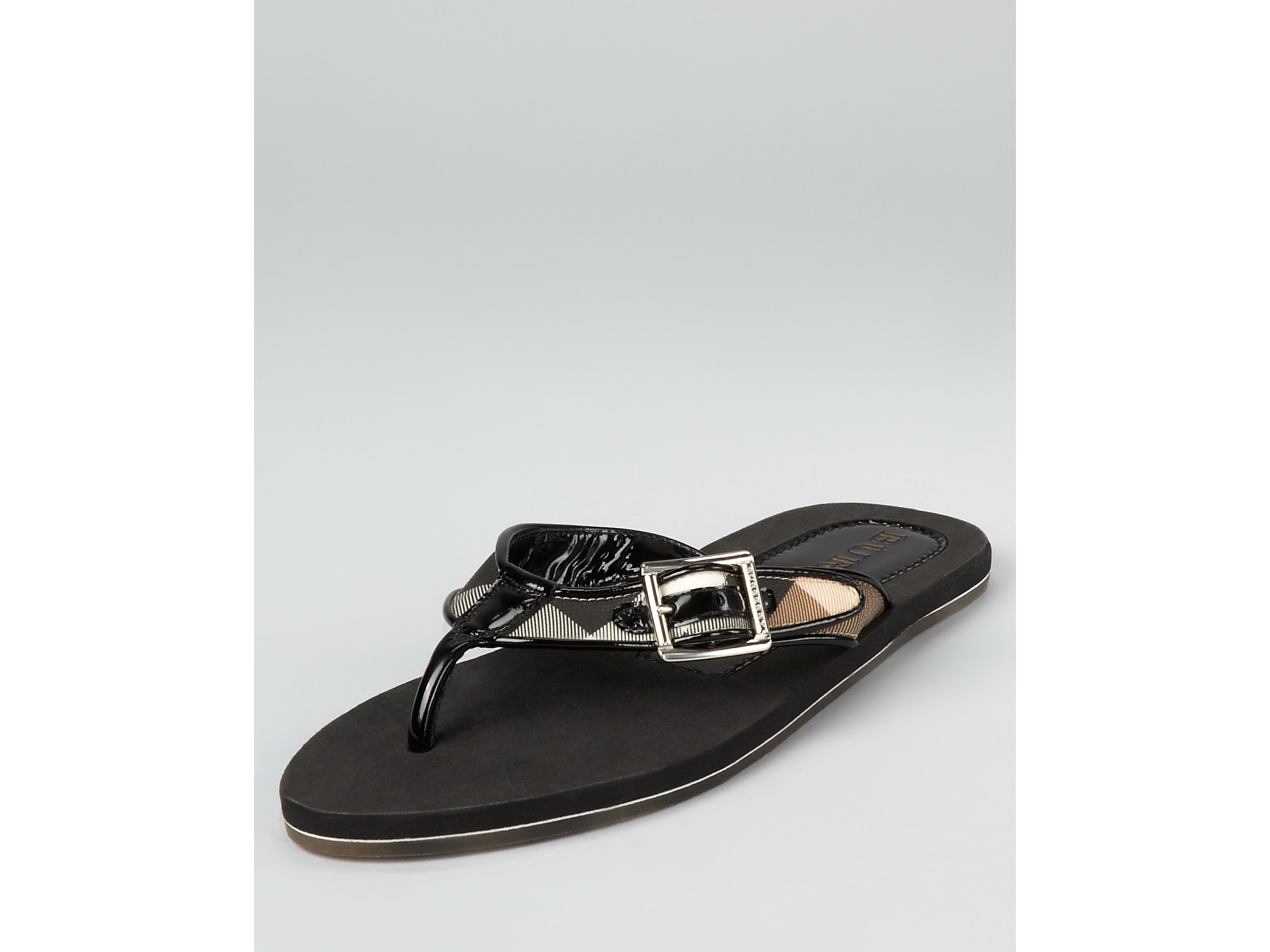 burberry flip flops on sale