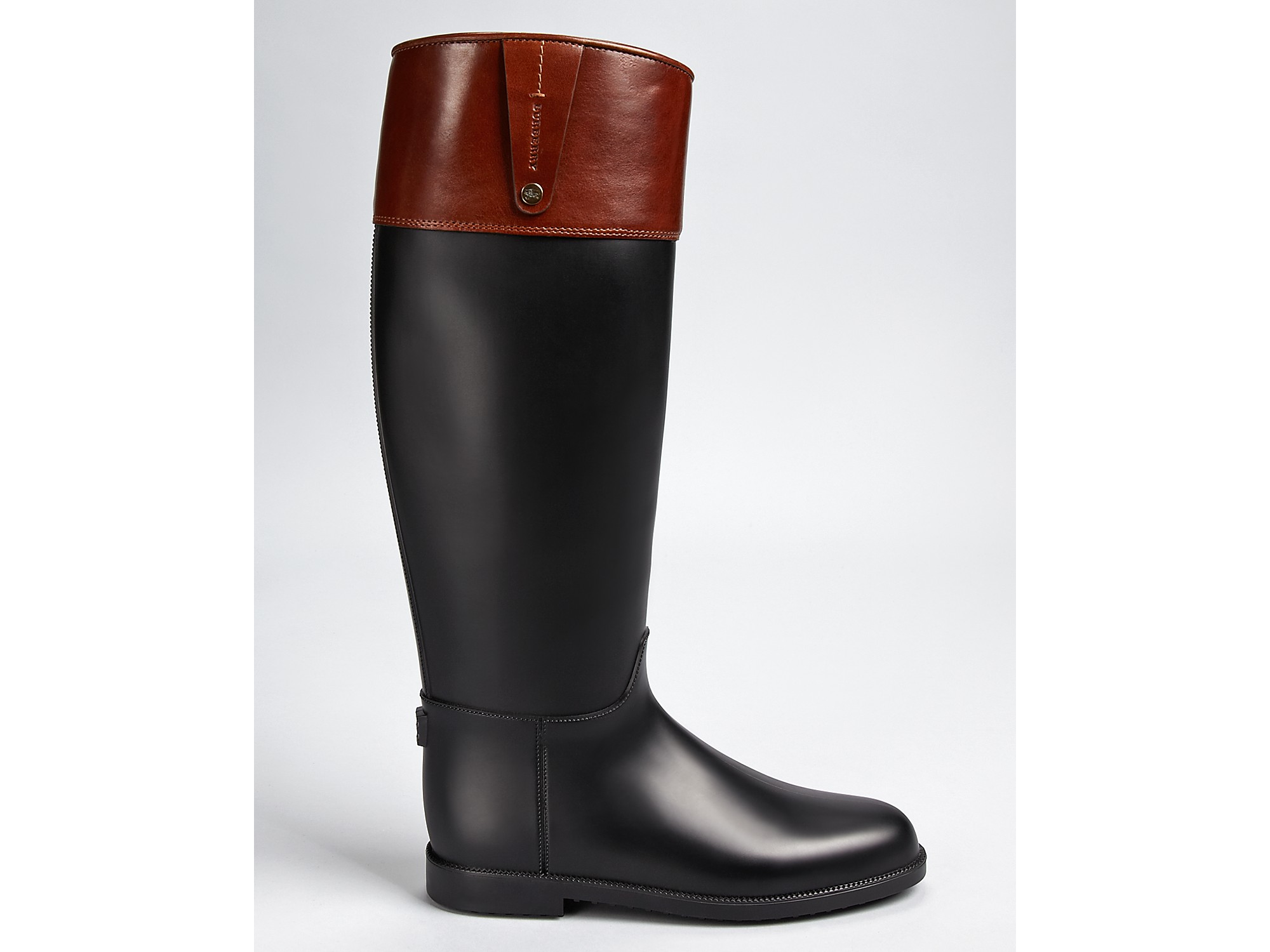burberry equestrian rain boots