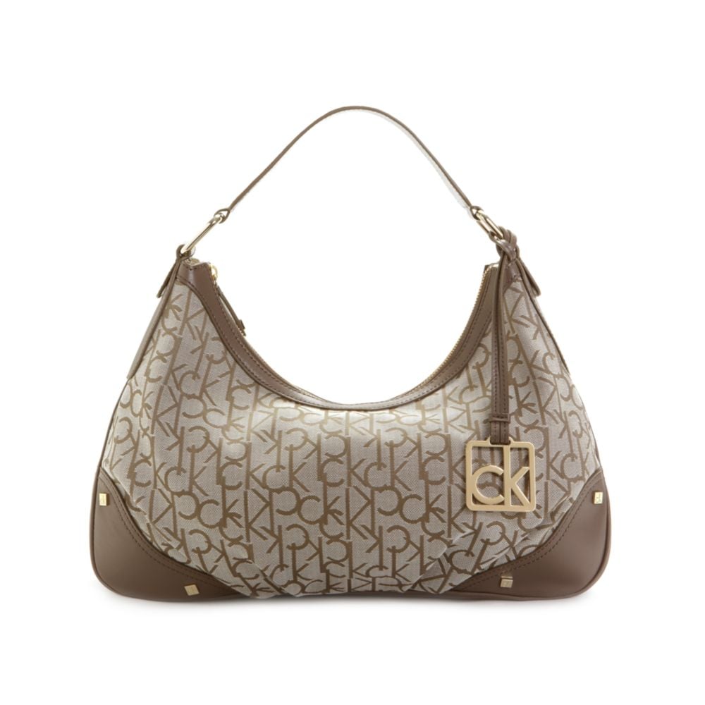 calvin klein hobo shoulder bag