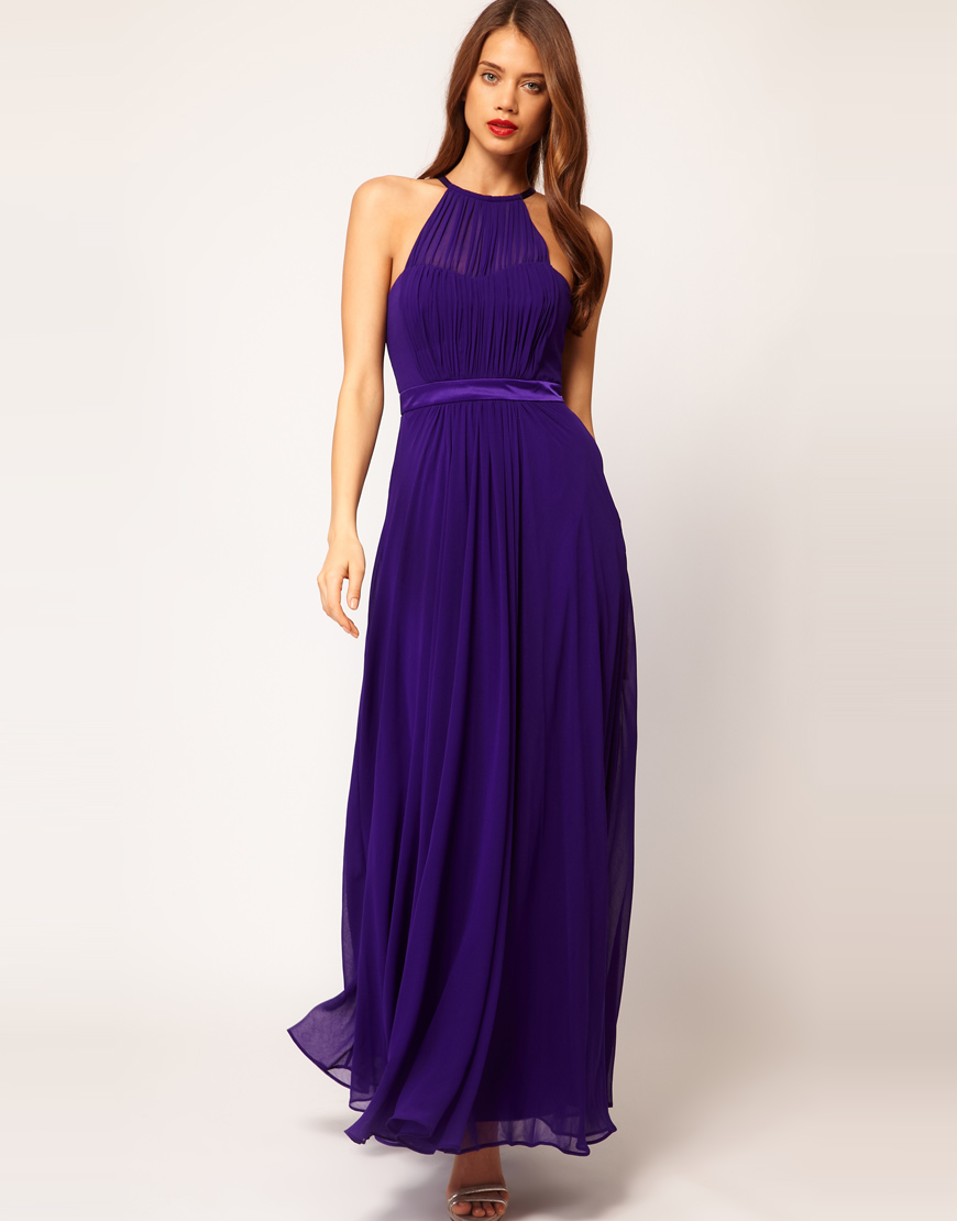 purple coast dress