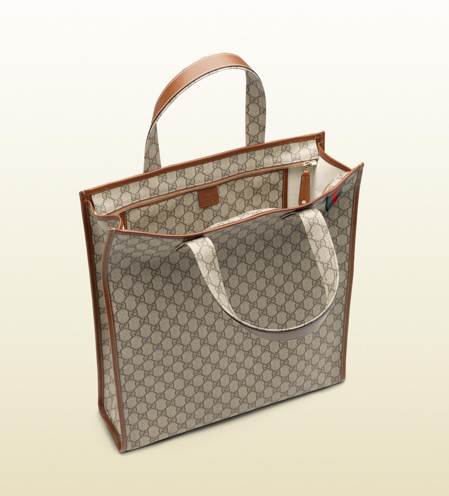 gucci web loop tote