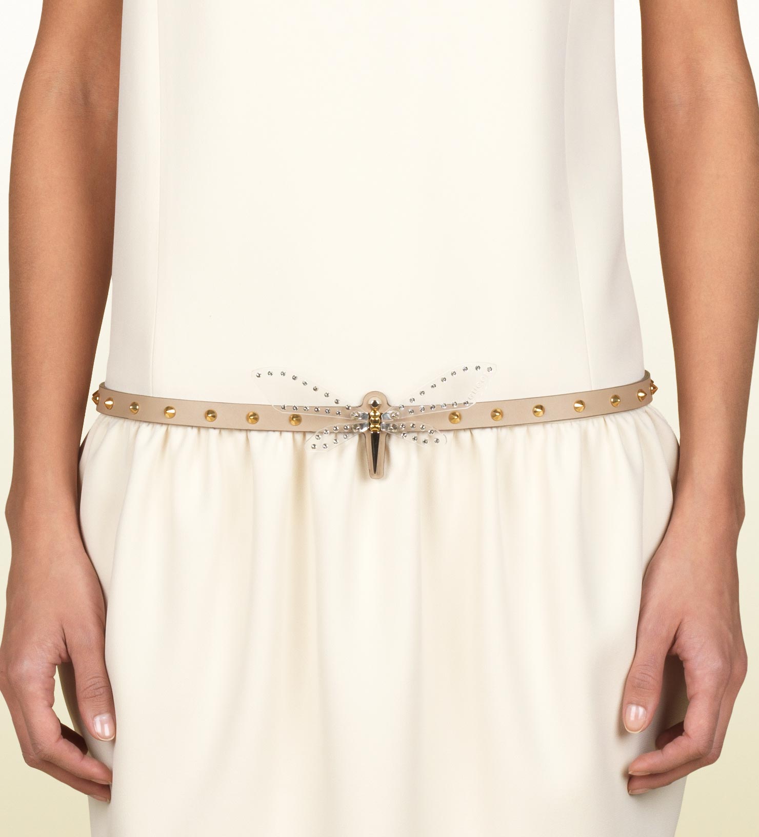 gucci dragonfly belt