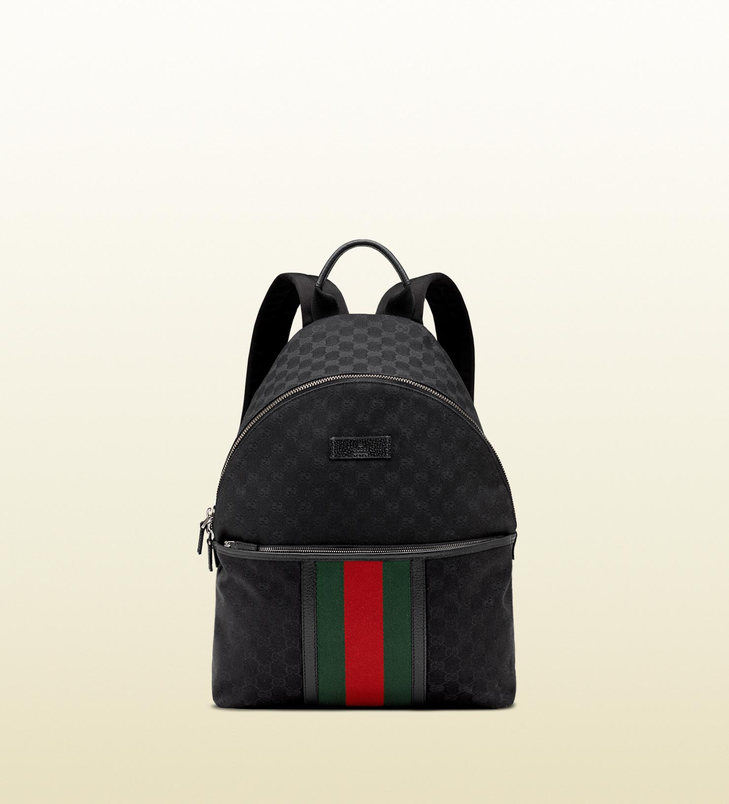 Gucci GG Black Backpack