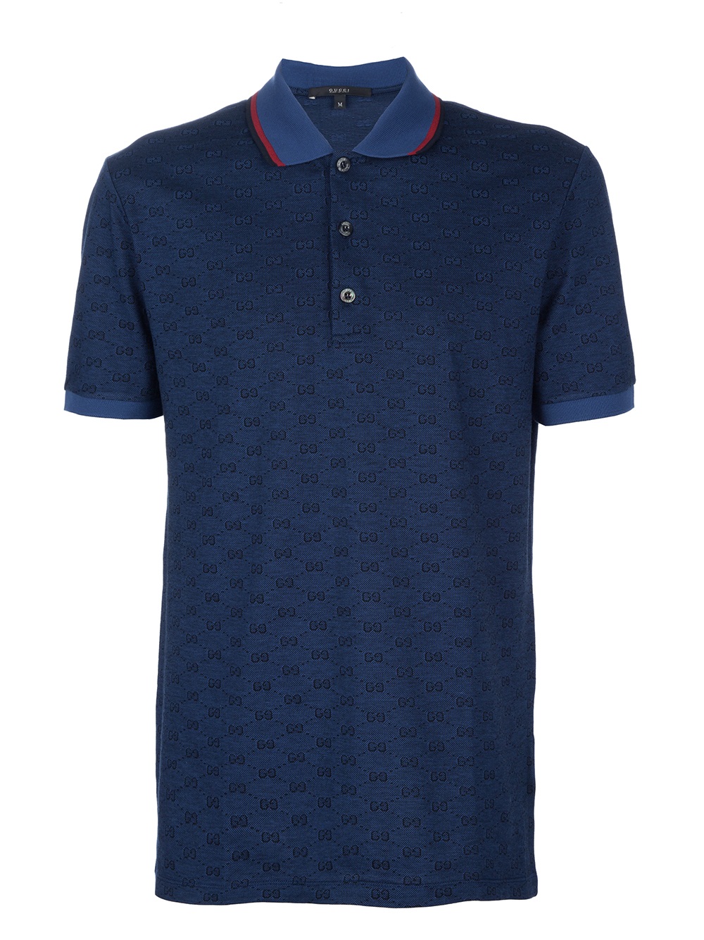 Gucci Classic Polo in Blue for Men | Lyst